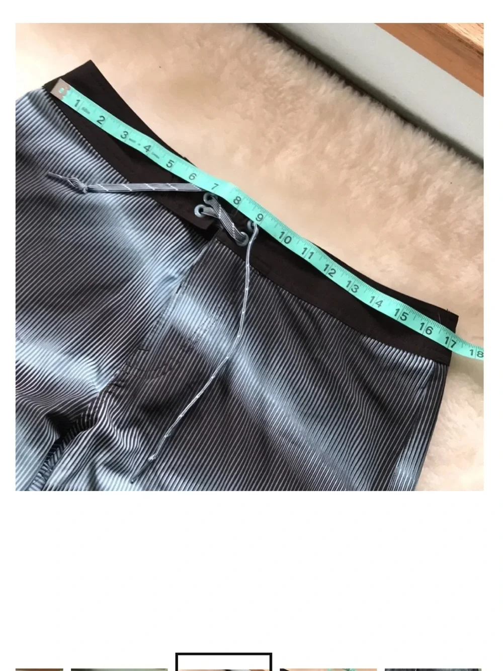 Nike unlined black aqua illusion board shorts size M